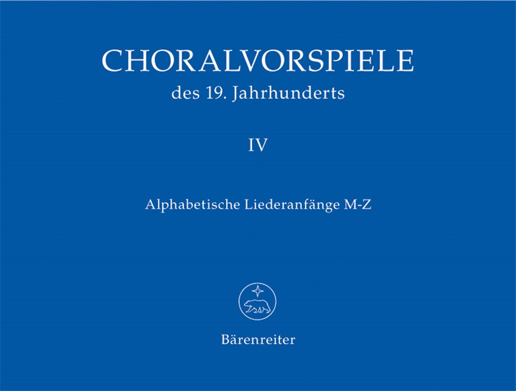 Choralvorspiele 4 (M-Z)